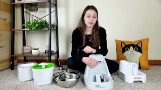 Top 5 Best Cat Water Fountains We Tested Them All [upl. by Iharas]