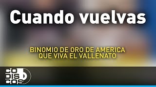 Cuando Vuelvas Binomio De Oro De América  Audio [upl. by Asilav]