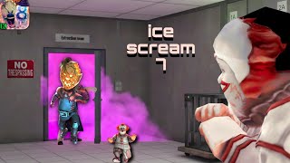 Ice Scream 7 Halloween Gameplay  2024  Update [upl. by Akeinahs]