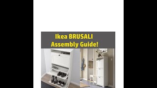 Ikea BRUSALI Assembly Guide [upl. by Lait]