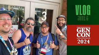 VLOG Gen Con 2024  Jour 5 Dernière journée de convention [upl. by Roose843]