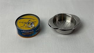 Stainless Steel Tuna Can Strainer [upl. by Hanikas]