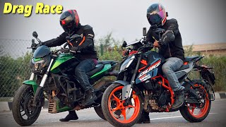 2024 Duke390 vs Dominar 400 Drag Race🔥 [upl. by Reinhold]