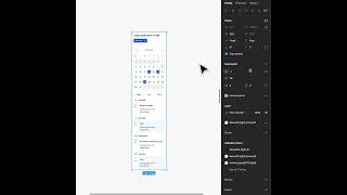 Super Responsive Calendar Component in Figma [upl. by Eppie]