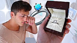 BUYING GIRLFRIEND HER DREAM ENGAGEMENT RING [upl. by Attenev340]