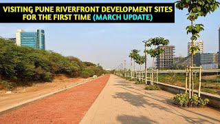 RFD 7  Visiting the Pune Riverfront Development Sites For The First Time March Update [upl. by Ambrosius]