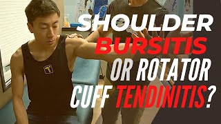 Heres how you can tell Shoulder Bursitis vs Tendinitis  Learn Rehab Tips amp Get BETTER [upl. by Brady747]