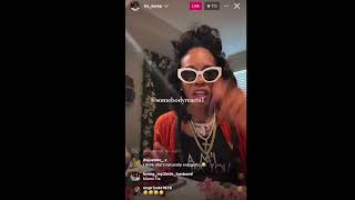 TIA KEMP GATHERS HER PROPS HEADED TO RICK ROSS YACHT ☕️ rickross tiakemp trending rap [upl. by Hanford]