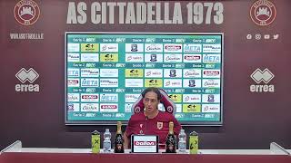 INTERVISTE POST GARA AS CITTADELLA vs AC REGGIANA [upl. by Tia]