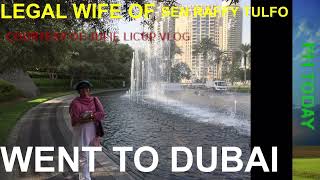 LEGAL WIFE NI SEN RAFFY TULFO WENT TO DUBAI [upl. by Llywellyn]