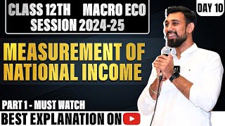 Macroeconomics  Estimation of National Income  Class 12  chapter 4 [upl. by Dori]