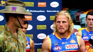 Press Conference ANZAC Guernsey Presentation [upl. by Aimehs]