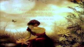 Sarah Geronimo  I Want To Know What Love Is Lyrics [upl. by Lamok26]