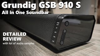 Grundig GSB 910 S All in One Soundbar Review [upl. by Aicilaf973]