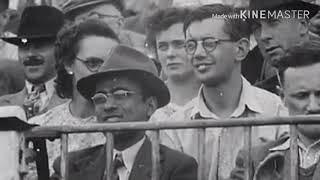 Firstever Broadcasted Cricket Match Highlights  Don Bradman Batting [upl. by Lizned]