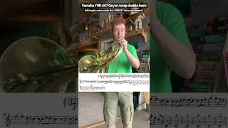 The Yamaha YHR567 French Horn Can it tackle Beethoven 7 [upl. by Hump]