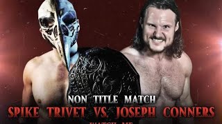 Spike Trivet Vs Joseph Conners  Tidal Wrestling [upl. by Yelroc648]