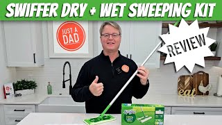 Swiffer Sweeper Dry amp Wet Starter Kit Review amp Unboxing [upl. by Whitnell888]