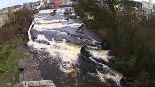 Cascades at The Falls Hotel Ennistymon Co Clare [upl. by Kennet]