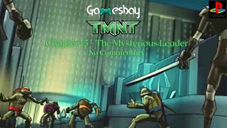 TMNT  Chapter 15  The Mysterious Leader  PS2 4K Gameplay  No Commentary [upl. by Avitzur]