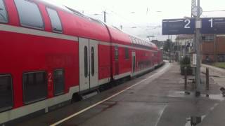 TRAXX 146 als RE in Offenburg [upl. by Eriam]