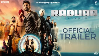 Raduaa Returns Official Trailer Nav Bajwa  Gurpreet Ghuggi  Mahira Sharma  The Great Khali [upl. by Manuela]