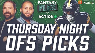 Pittsburgh Steelers vs Cleveland Browns DFS Picks  NFL Thursday Night Football Picks  Fantasy Flex [upl. by Nnaecyoj]