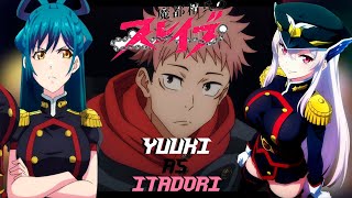 Mato Seihei No Slave React To Yuki As Yuji Itadori  Jujutsu Kaisen  Gacha React [upl. by Ainot]