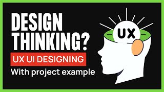 Design Thinking for ux Process from Graphics Guruji UX Designing in Hindi [upl. by Siroled]