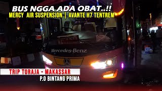 BUS SULAWESI NGGA ADA OBAT TRIP TORAJA  MAKASSAR BERSAMA PO BINTANG PRIMA [upl. by Siuqaj607]