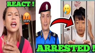 WTF🤬 Bebo Vlogs Husband got ARRESTED  Got Angry 😡 [upl. by Sahcnip]