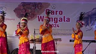 Remix Garo Dance Dhaka Wangala 2024 [upl. by Eelymmij]