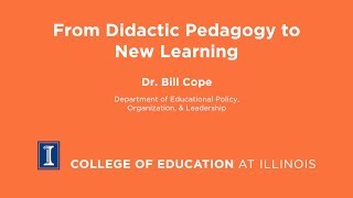 From Didactic Pedagogy to New Learning [upl. by Leynwad]