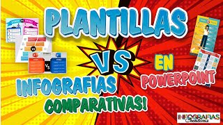 PLANTILLAS PARA INFOGRAFIAS COMPARATIVAS EN POWERPOINT GRATIS [upl. by Ahsinac]