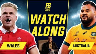 WALES VS AUSTRALIA LIVE  Wales vs Wallabies  Live Commentary amp Watchalong [upl. by Nerret671]