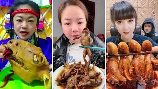 Chinês Comendo Comida EXÓTICA 🐙 ASMR Comida Chinesa  Show de Comida Chinesa  Eating Show N°20 [upl. by Aimal]