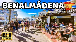 🇪🇦4K BENALMADENA COSTA Puerto Marina amp Paseo Maritimo Full Tour November 2023 Update Costa del Sol [upl. by Cirdek3]