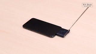 【テレビチューナー】iPhone向け Xit Stickサイト・スティック XITSTK200 セットアップ動画 （株式会社ピクセラ） [upl. by Nairdna]