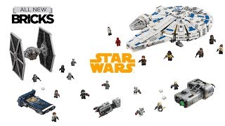 Lego Star Wars Solo A Star Wars Story Compilation of All Sets [upl. by Aivle507]