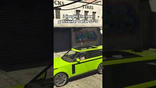 I bought the new gallivanter baller STD 🛞gaming gta5 gtaonline car shortsgame [upl. by Tugman]