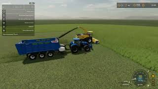 FS 22  Ensilage dherbe full NewHolland [upl. by Beverlee]