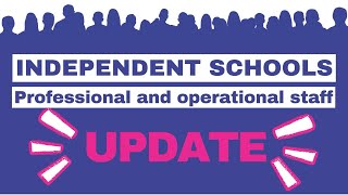 NSW independent schools Professional and operational staff MEA update [upl. by Hildie]