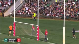 International Rules Series 2014 Highlights  Australia v Ireland [upl. by Anaitit481]