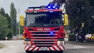 Poynton pump turnout from station open day Cheshire fire and rescue service [upl. by Bumgardner]