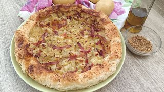 Torta Salata con Patate Speck e Scamorza affumicata [upl. by Bibeau714]