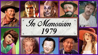 In Memoriam 1979 Famous Faces We Lost in 1979 [upl. by Dnob]