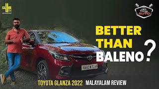 Toyota Glanza 2022 Malayalam Review  Better Than Baleno [upl. by Aniloj]