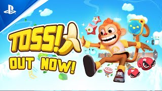 TOSS🍌  Launch Trailer  PS VR2 Games [upl. by Bettzel]