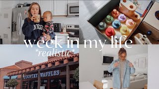 a realistic WEEK IN MY LIFE AS A MOM [upl. by Rubma583]