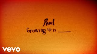 Ruel  GROWING UP IS  Lyric Video [upl. by An]